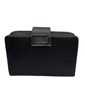 Bvlgari Black Cosmetics Toiletries Bag Travel‎ Pouch NEW
